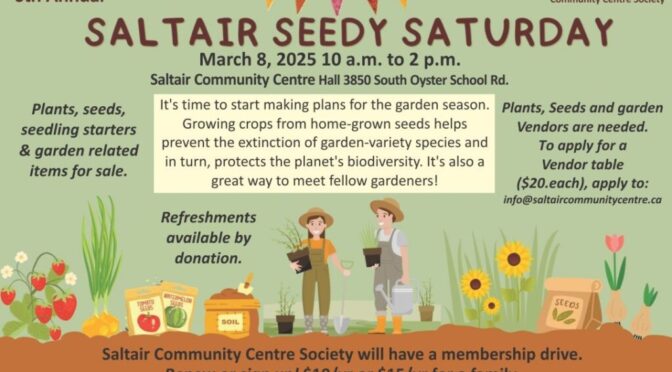 Saltair Seedy Saturday